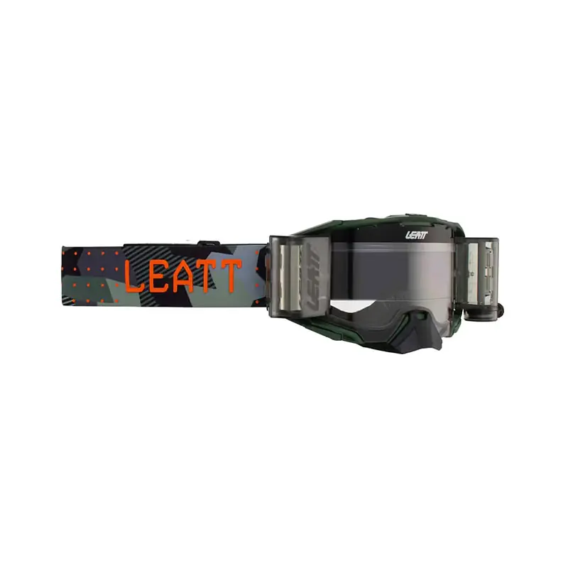 Maschera Leatt Velocity 6.5 Roll Off 2023 verde- Prezzo Di Fabbrica