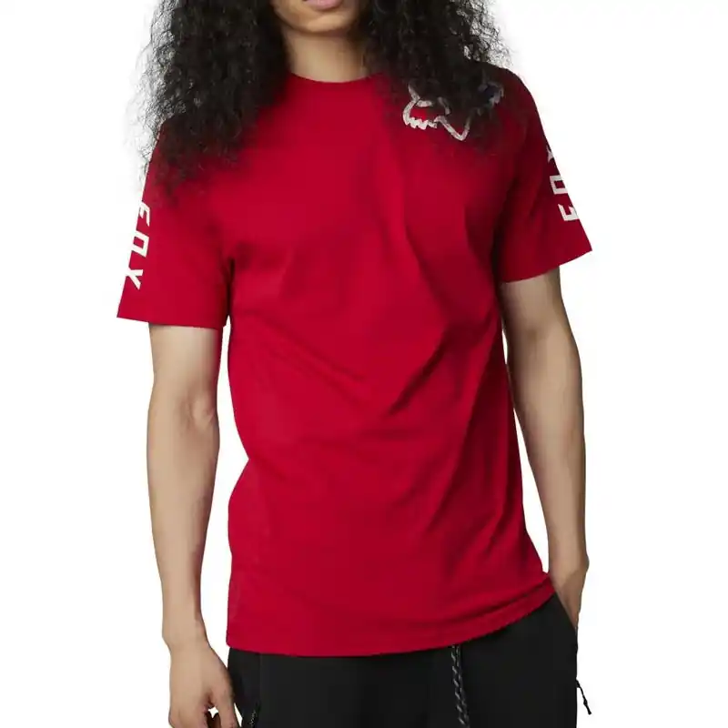 Super Prezzo Fox Toksyk SS Premium Tee flame rosso-M