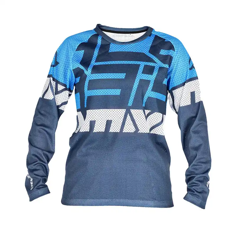 Offerta Speciale Maglia Acerbis MX J-Windy Four Kid Vented blu-XS