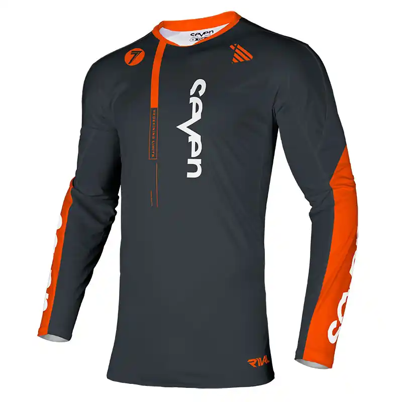 Maglia Seven Rival Rift charcoal-YS Economico
