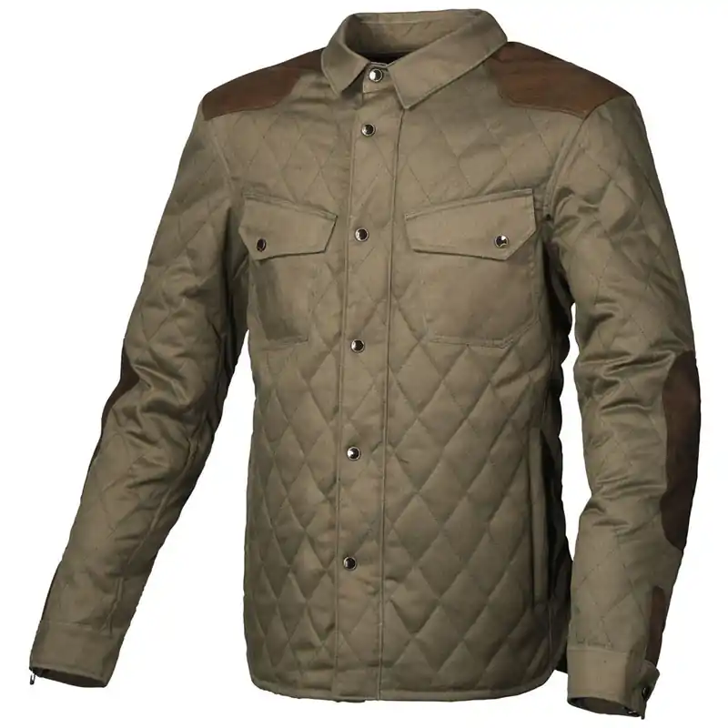 Giacca Macna Inland Quilted verde marrone-XL Quantità Limitata