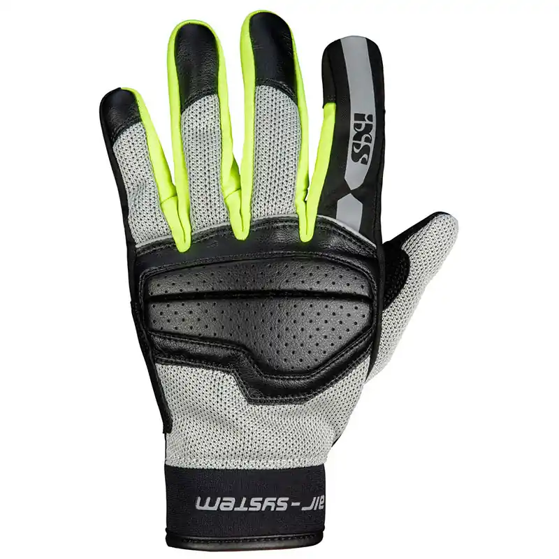 Guanti Donna Ixs Classic Evo Air grigio giallo-M Affare
