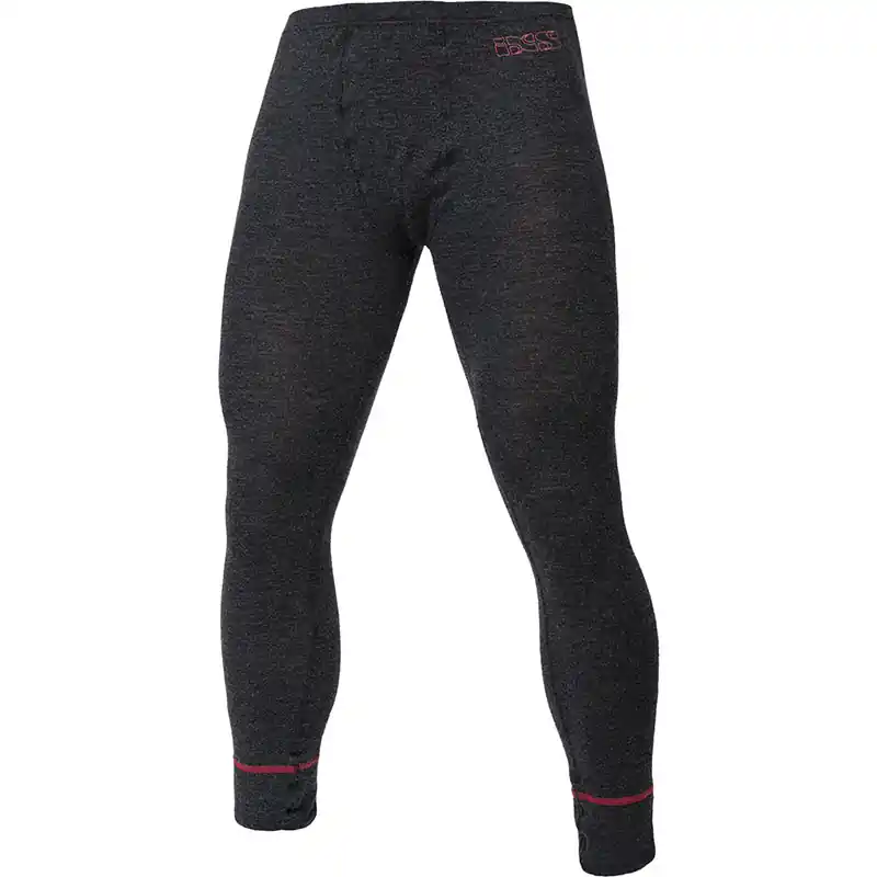 Spedito Oggi Pantaloni Intimi IXS Merino 365 nero-XS/S