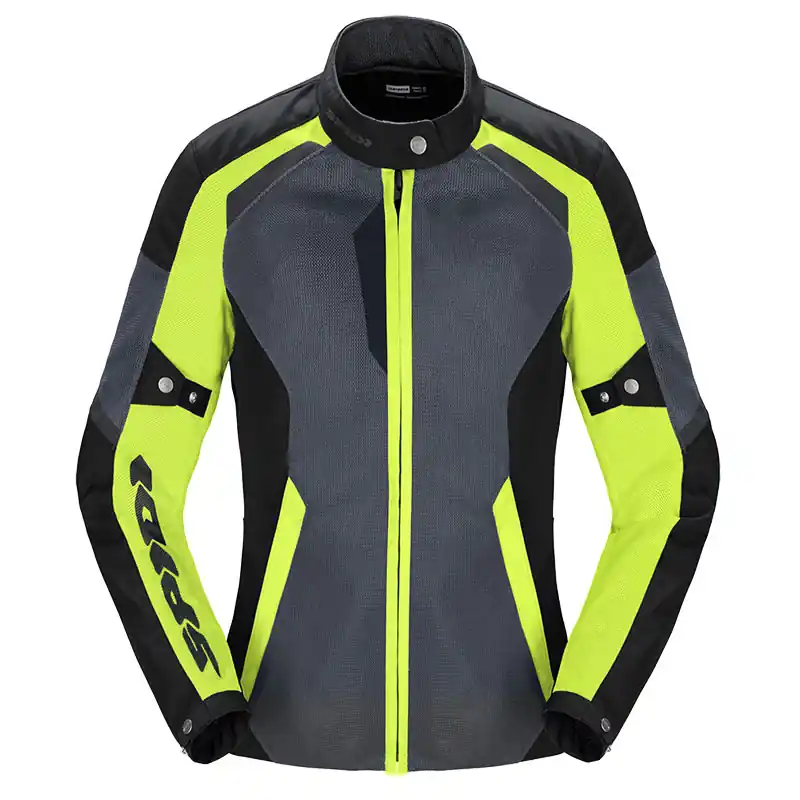 Giacca Donna Spidi Tek Net giallo-XS Prezzo Conveniente