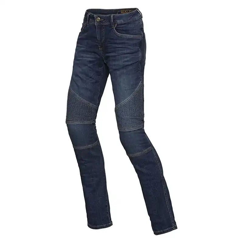 Jeans Donna IXS Classic Ar Moto blu-26/34 Prezzo Scontato