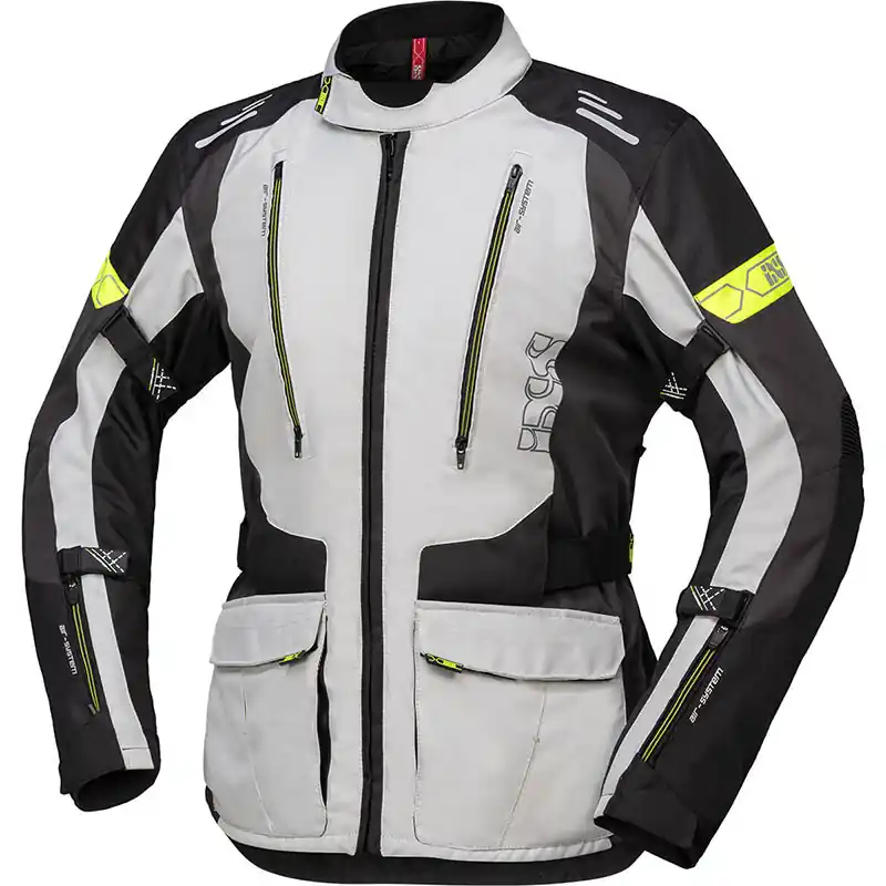 Giacca IXS Tour Lorin-ST nero grigio blu-S Miglior Prezzo