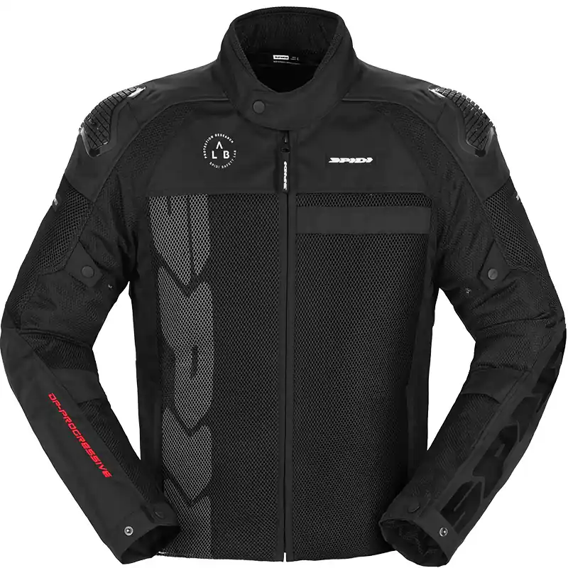 A Buon Prezzo Giacca Spidi Progressive Net Windout nero-S