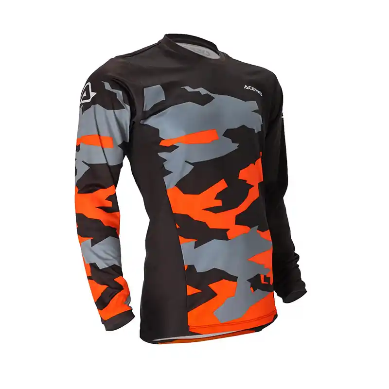 Maglia Acerbis X-Duro Winter nero arancio-M Offerta Del Giorno