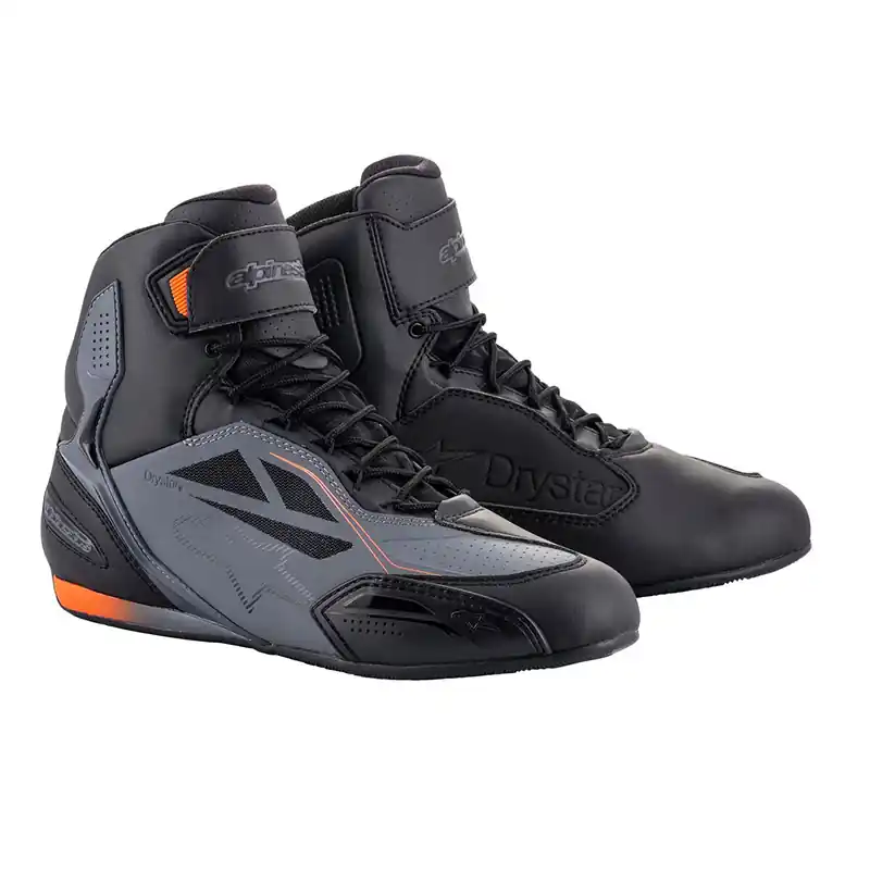 Di Tendenza Scarpe Alpinestars Faster 3 Drystar grigio arancio-8