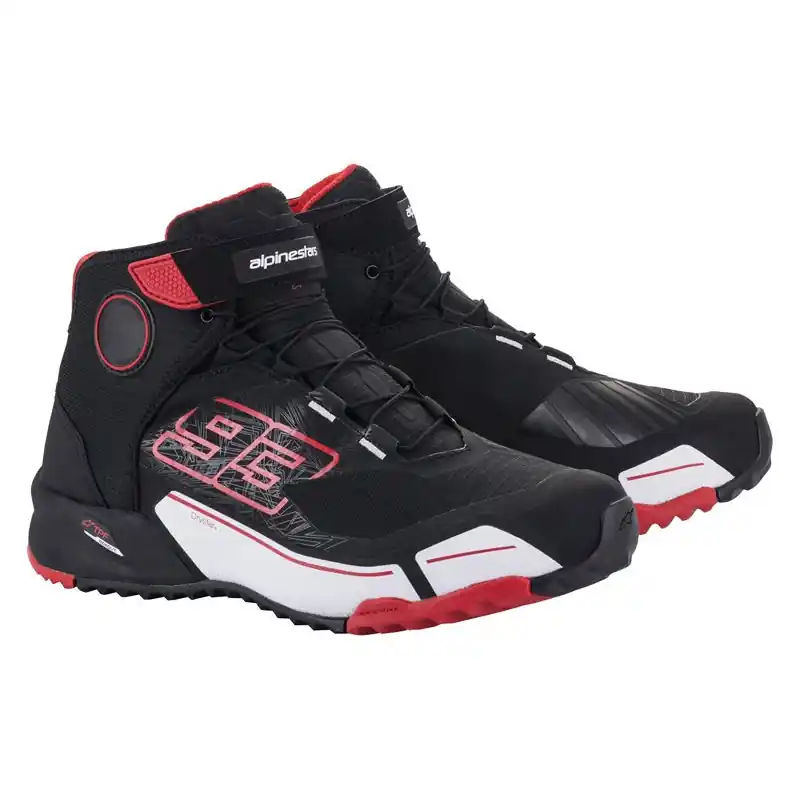 Scarpe Alpinestars MM93 Cr X Drystar rosso bianco-6 Prezzo Di Fabbrica