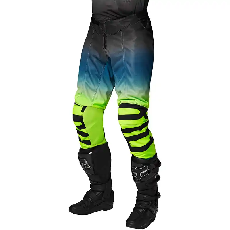 Esclusivo Pantaloni Fox Airline Reepz nero giallo-32