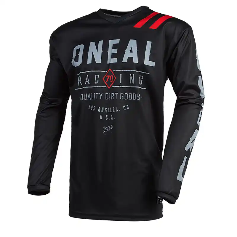 Maglia O Neal Element Dirt nero grigio-S Prezzo Conveniente