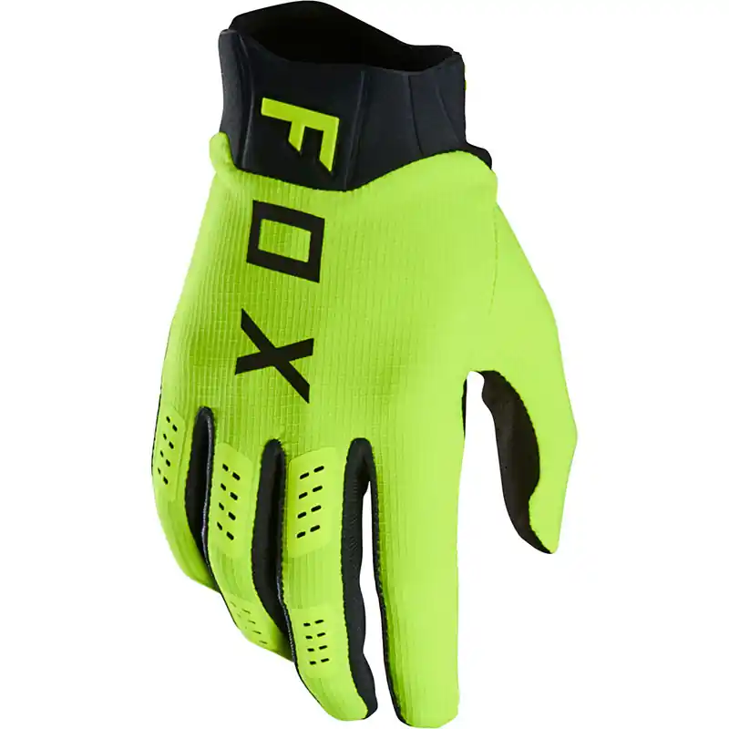 Guanti Fox Flexair giallo fluo-S Offerta Lampo