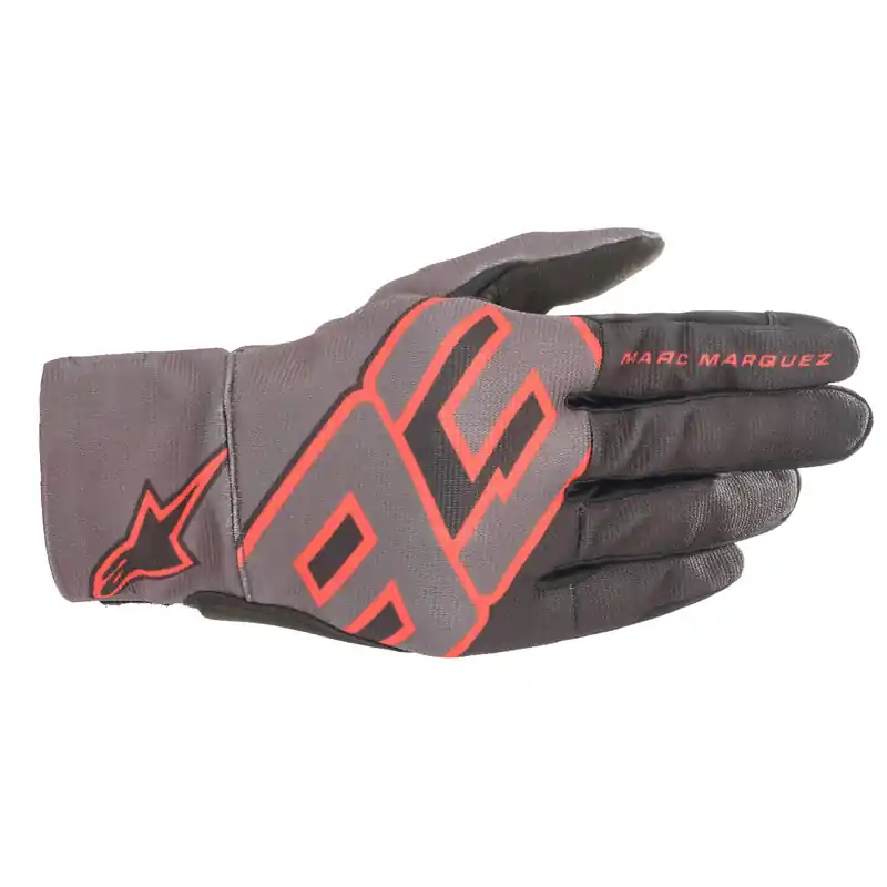 Guanti Alpinestars Aragon nero antracite rosso-S Scelto Dai Clienti
