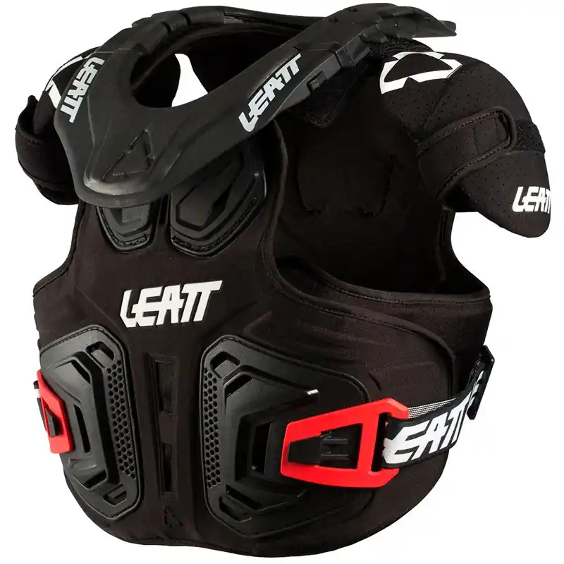 Pettorina Leatt Fusion 2.0 Junior nero-S/M Economico
