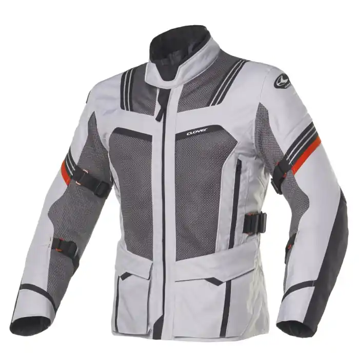 Di Tendenza Giacca Donna Clover Ventouring 3 Wp Airbag grigio-XS