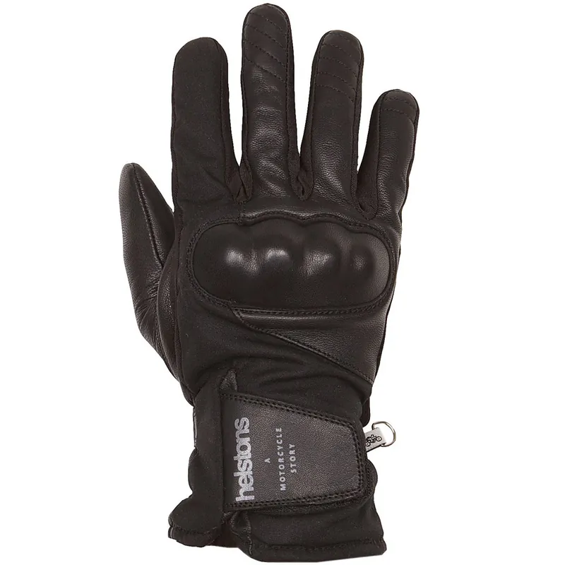 Non Perdere Guanti Helstons Curtis Hiver Britwax nero-8