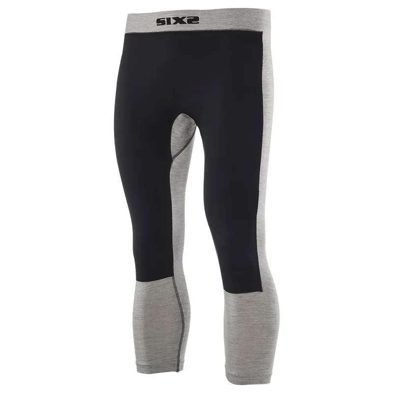 Pantaloni SIX2 PNX WB Merinos wool grigio-S/M Di Tendenza
