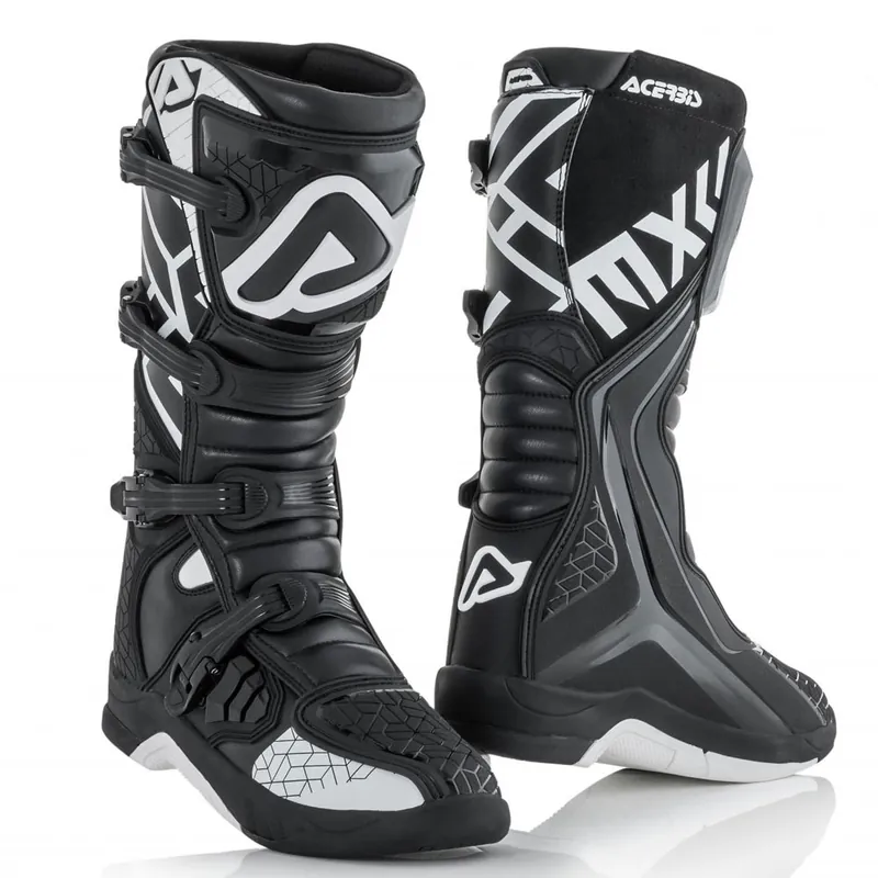 Stivali Acerbis X-Team nero bianco-39 Promozione
