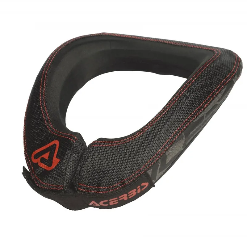 Collare Bimbo Acerbis X-Round nero rosso- Consegna Rapida