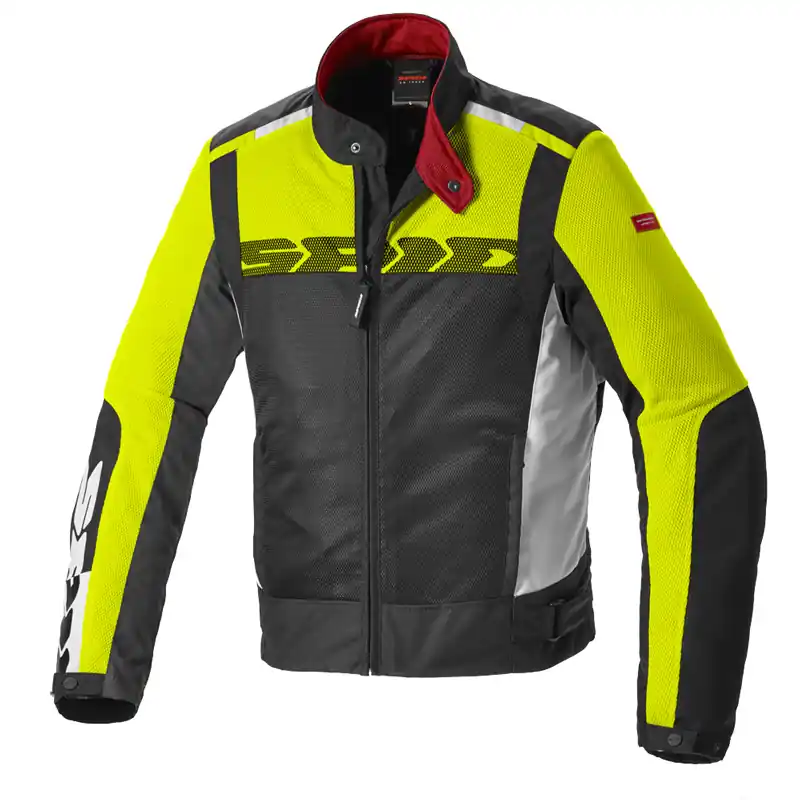 Prezzo Di Fabbrica Giacca Moto Traforata Spidi Solar Net Sport giallo-S