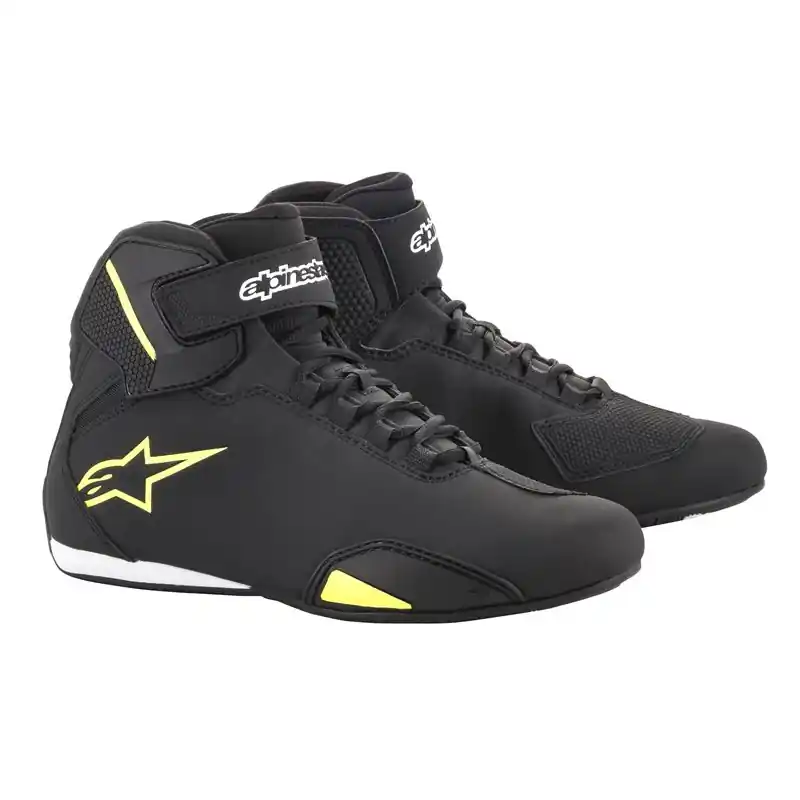 Novità Scarpe Moto Alpinestars Sektor giallo-6