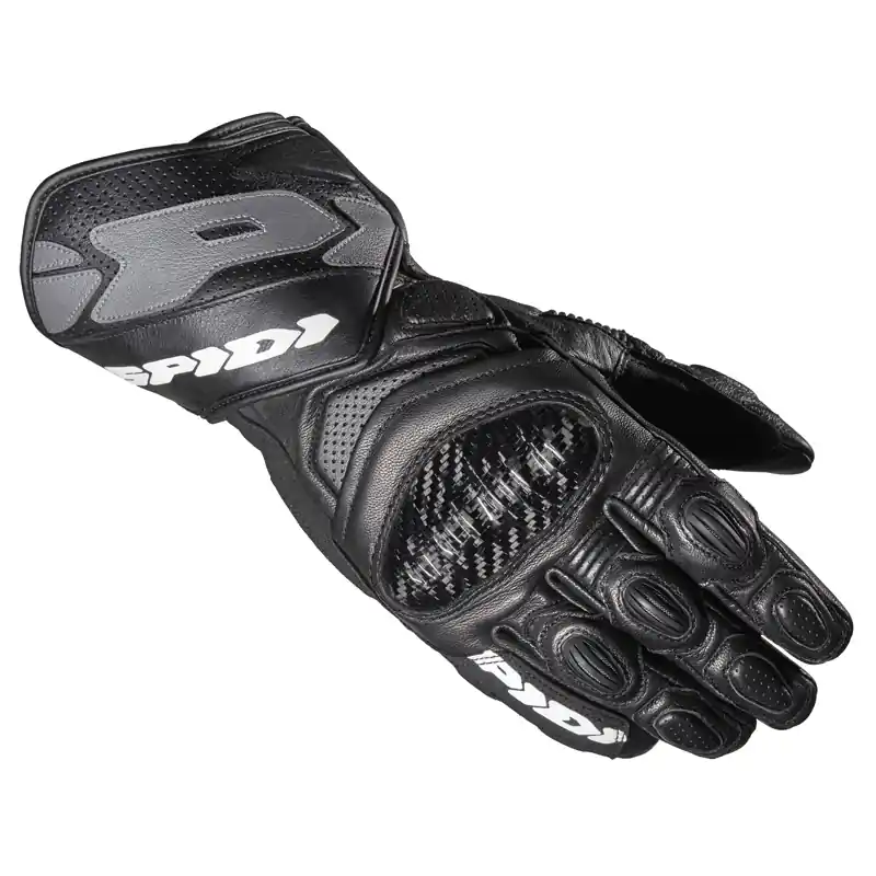 Guanti Moto Spidi Carbo 7 nero-S Offerta Limitata