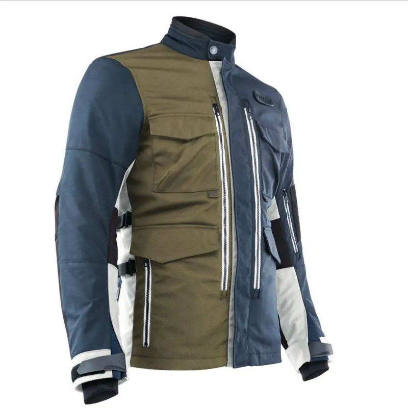 Prezzo Di Fabbrica Ottano Giacca Adventuring blu verde-L