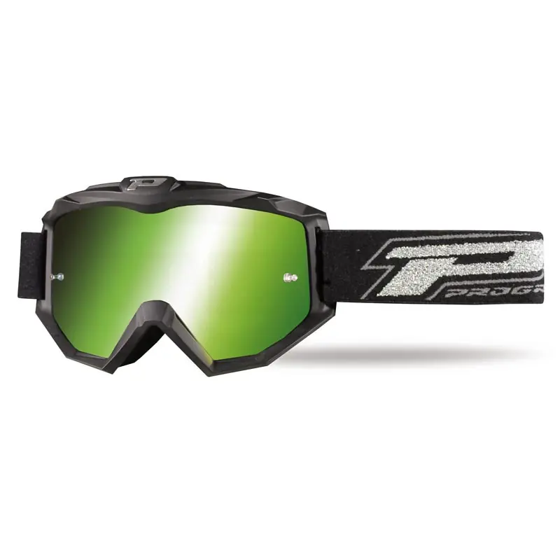 Maschera Progrip 3204 verde opaco blu- Esclusivo
