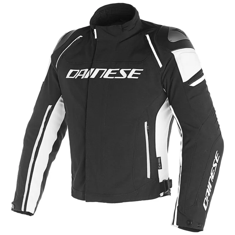 Dainese Racing 3 D-Dry Giacca in Tessuto Nero-46 Di Tendenza