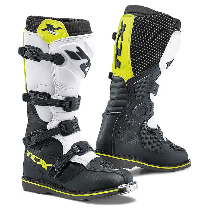 Promozione Esclusiva Tcx X-Blast nero bianco giallo fluo-38