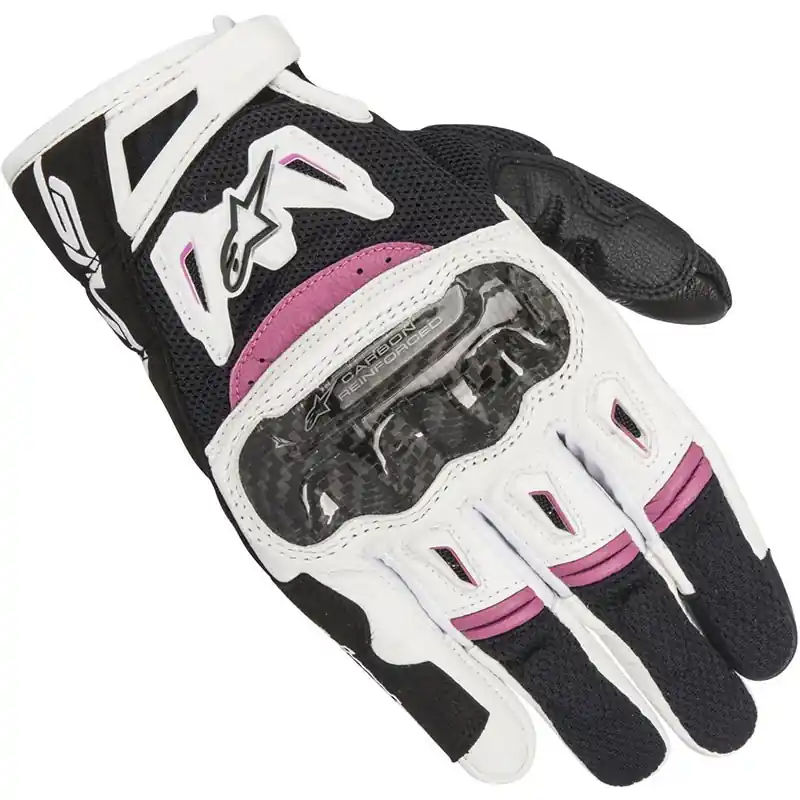 Compra Oggi Stesso ALPINESTARS STELLA SMX-2 AIR CARBON V2 NERO/BIANCO/FUCSIA-XS