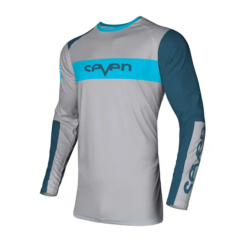 Offerta Limitata Maglia Seven MX Vox 26.1 Fracture argento-