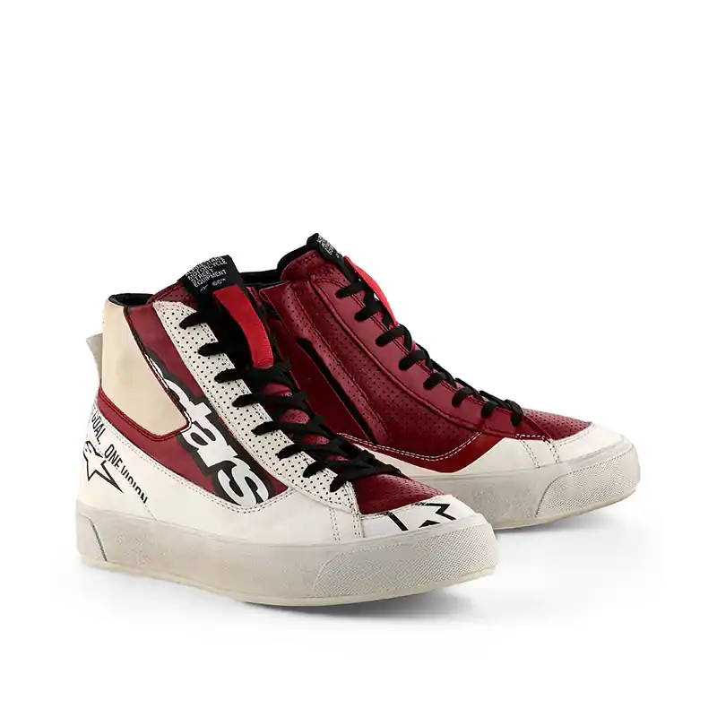 Scarpe Alpinestars Stella Stated Flair bianco rosso- Prezzo Conveniente