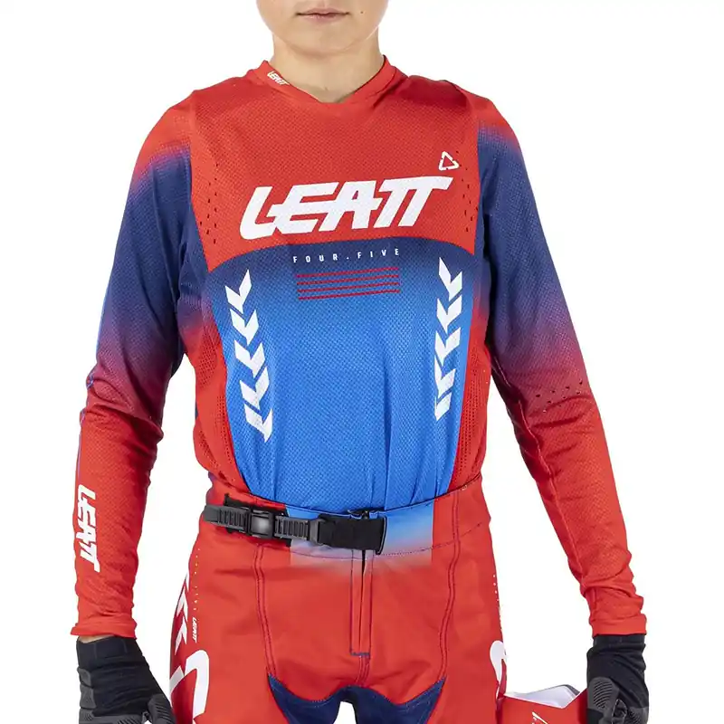 Non Perdere Maglia Leatt 4.5 Jr Lite V26 blu rosso-