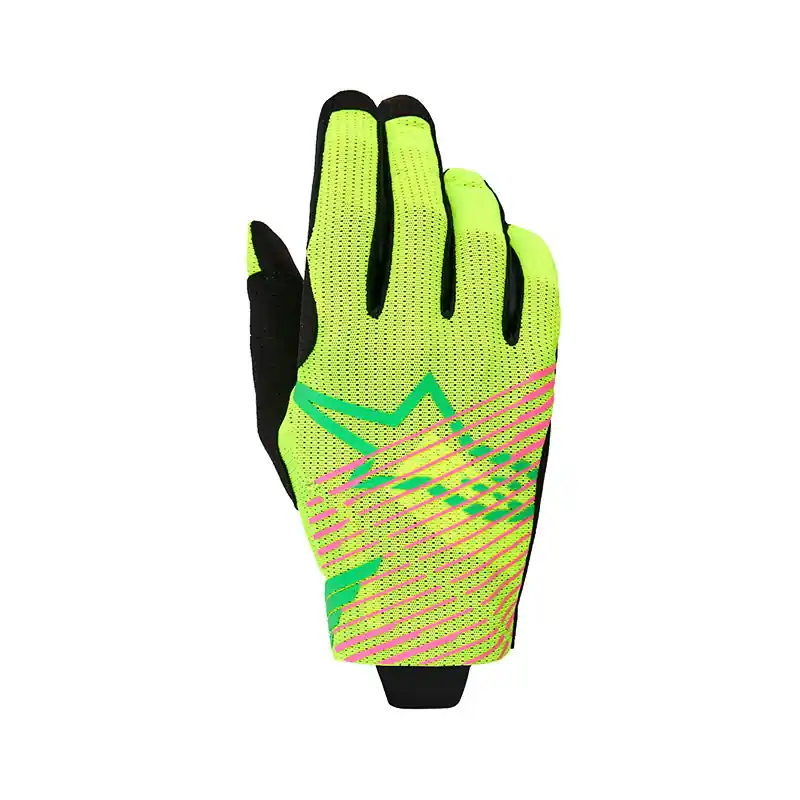 Guanti Alpinestars Radar Pro verde giallo- Reso Gratuito