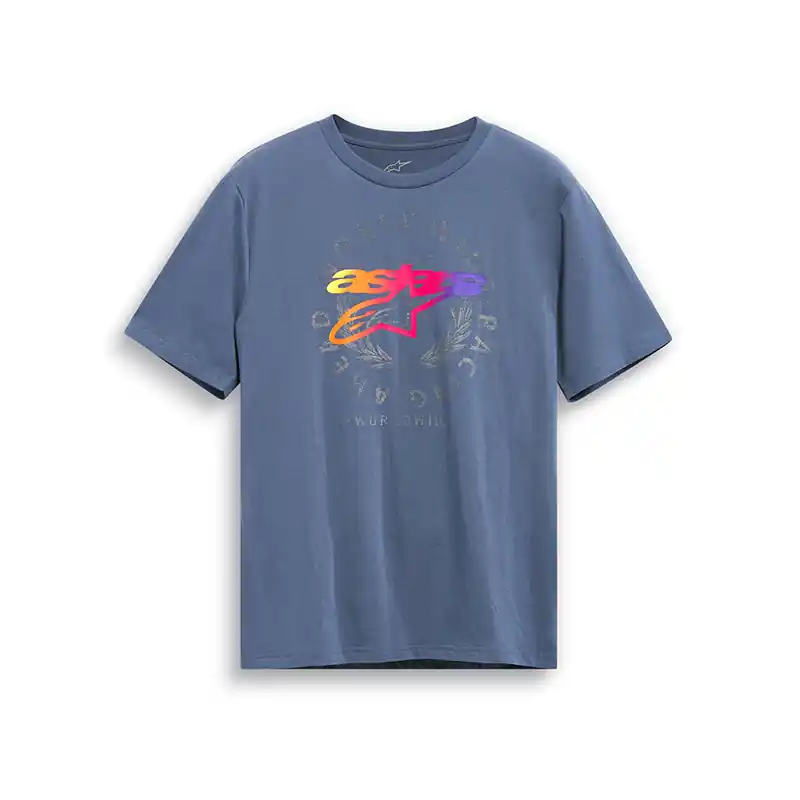 Offerta Lampo Maglia Alpinestars Overlay SS CSF slate blu-