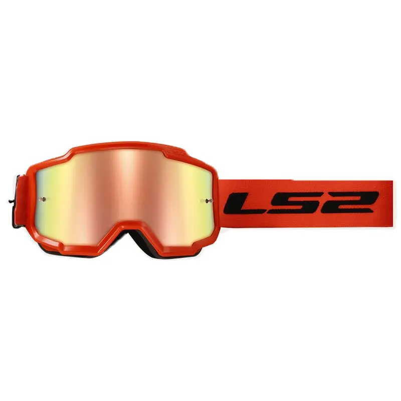 Spedizione Gratuita Maschera LS2 Charger arancio-