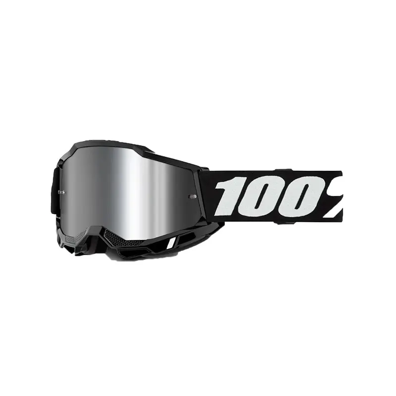 Maschera 100% Accuri 2 Session specchiato argento- Sconto