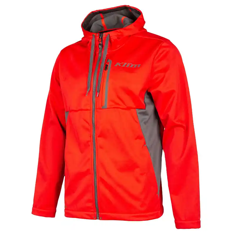 Felpa Klim Transition Hoodie rosso- Promozione Esclusiva