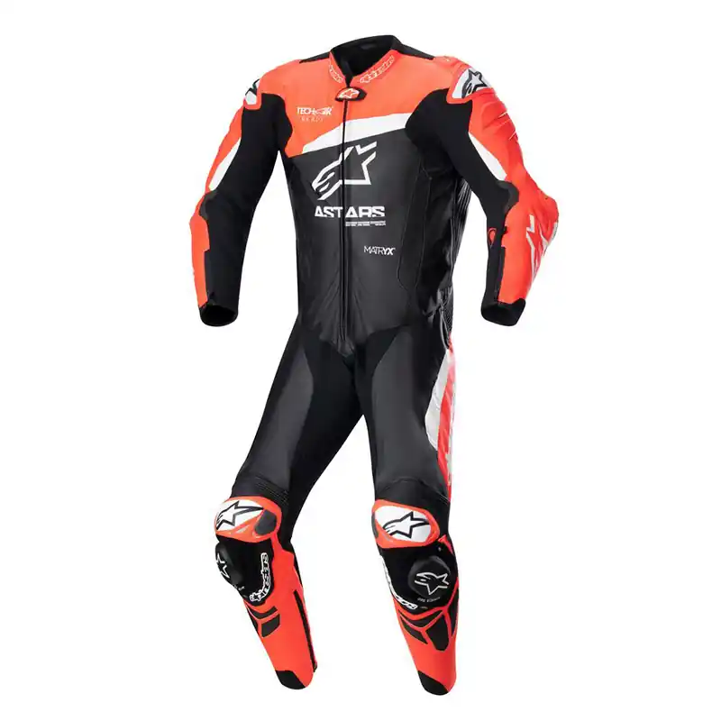 Tuta Alpinestars Gp Plus V4 nero rosso bianco- Occasione