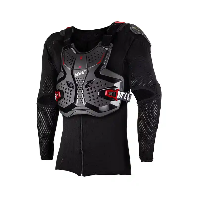 Offerta Corpetto Leatt 3.5 JR nero rosso-