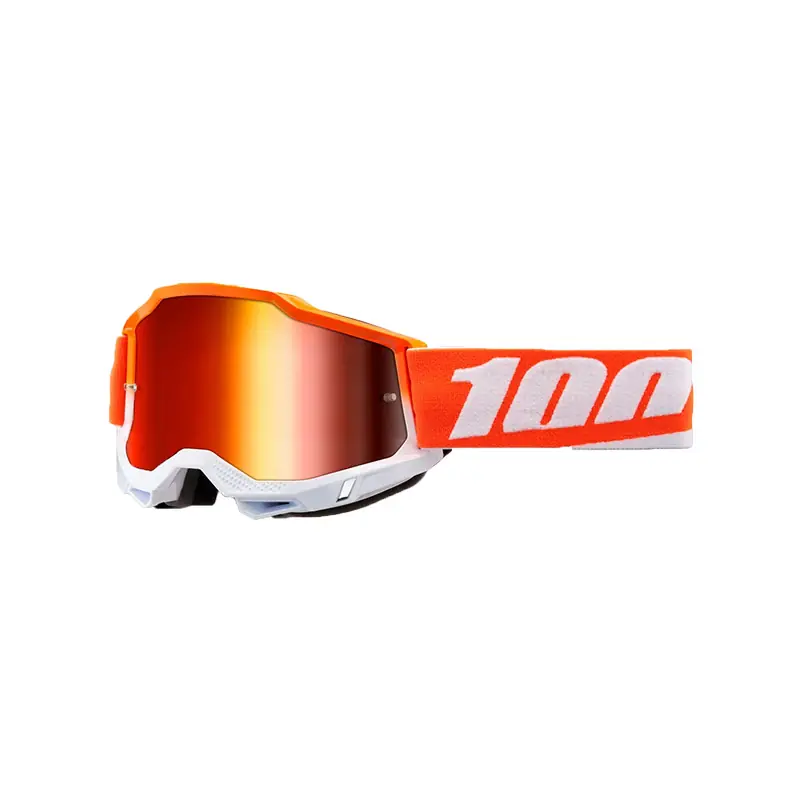 Professionale Maschera 100% Accuri 2 Matigofun rosso specchiato-