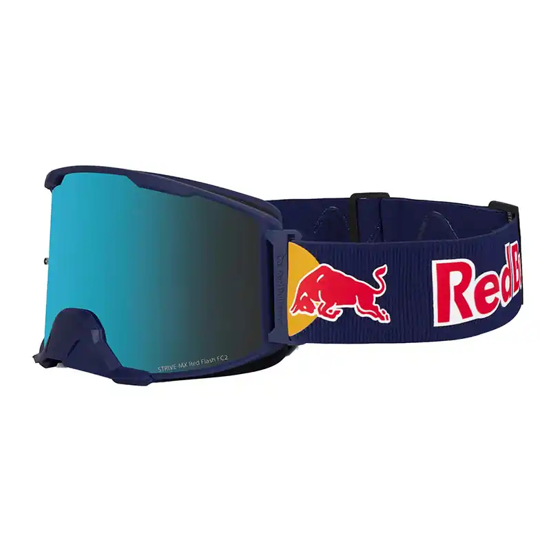 Maschera RedBull Strive 001S MX blu CAT2- Occasione Imperdibile