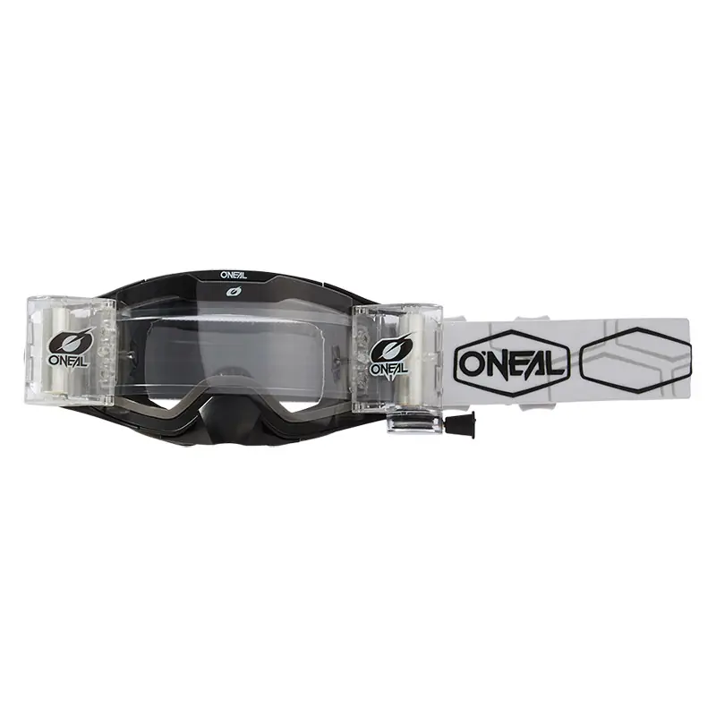 Di Tendenza Maschera O Neal B-30 Roll Off Hexx V.22 nero bianco-