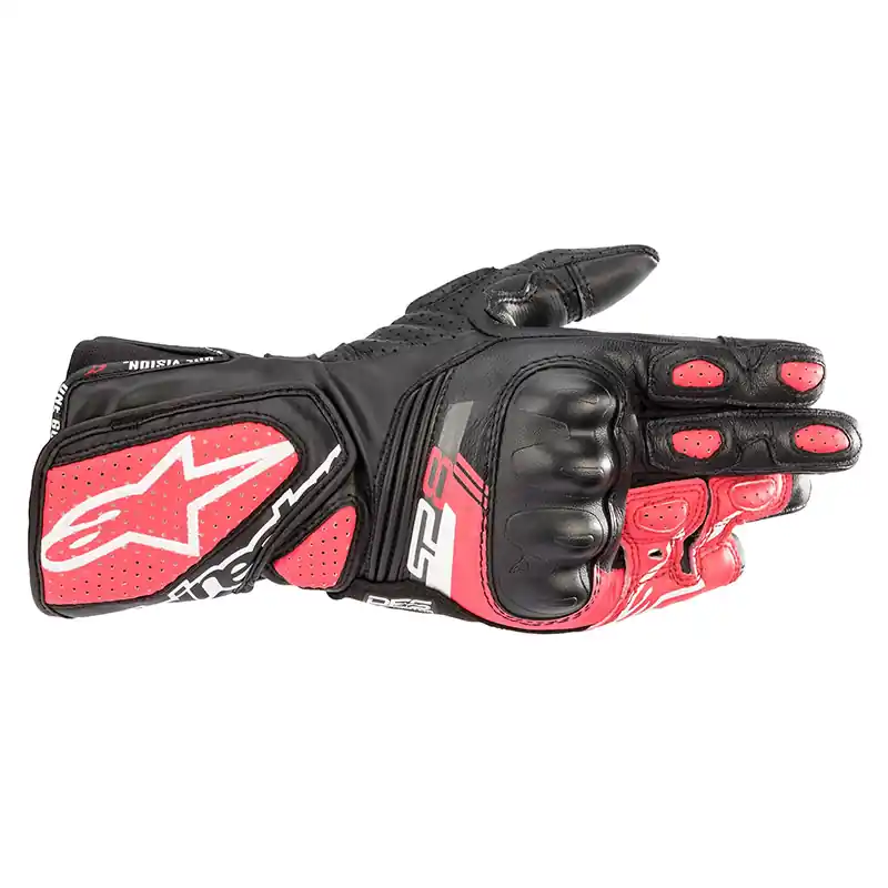 Guanti Alpinestars Stella SP-8 V3 nero rosa- Reso Gratuito