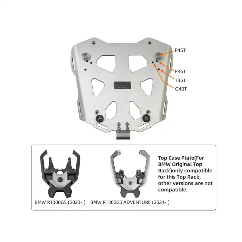 Reso Gratuito Portapacchi Loboo BMW R1300 GS/ADV-