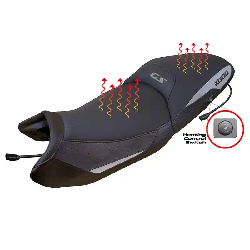 Sella Riscaldata Rialzata Tpz R1300GS grigio- Occasione Imperdibile
