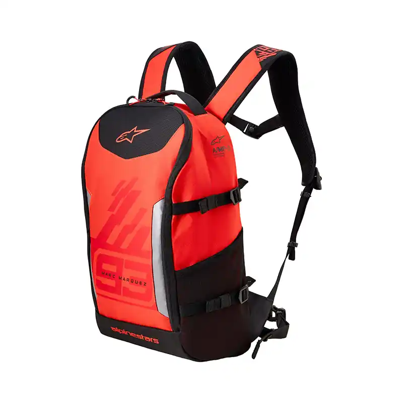 Pagamento Sicuro Zaino Alpinestars MM93 AMP3 rosso fluo-