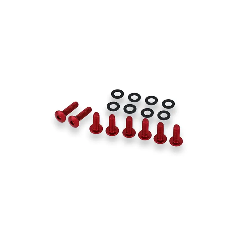 Viti Cupolino Cnc Racing Panigale V4 2025 rosso- Professionale